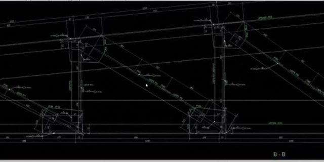 An assembly drawing generated from the model
