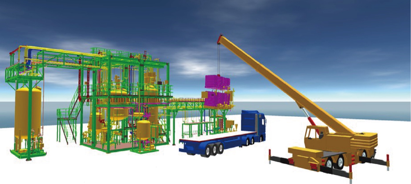 eZWalker Review — parameter-driven script animation of a construction sequence