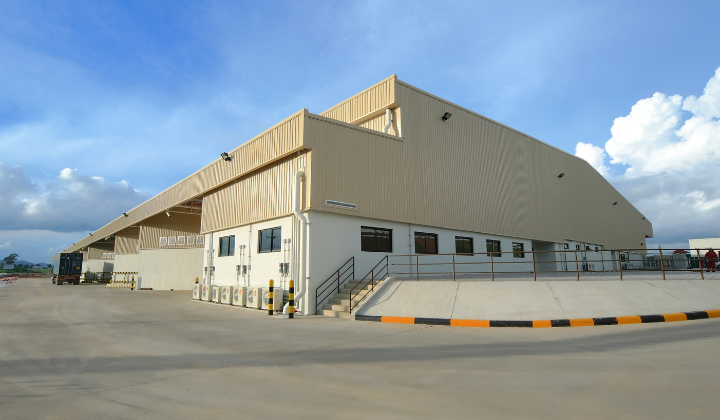 Industrial sheds — example 1