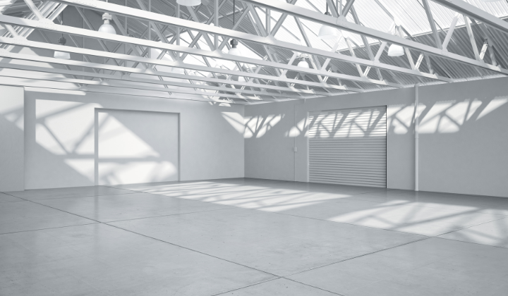 Single-storey PEB sheds — example 1